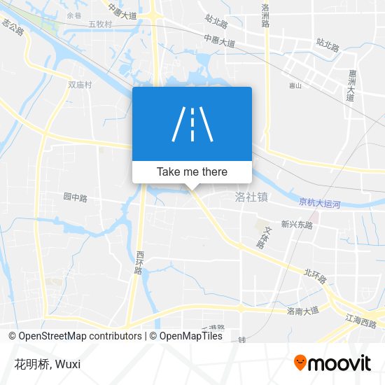 花明桥 map