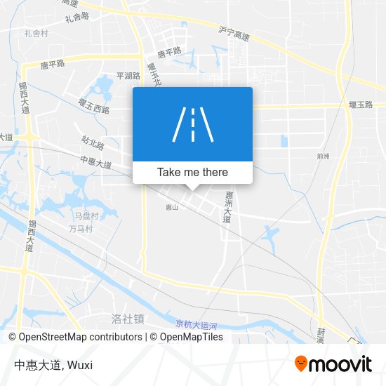中惠大道 map