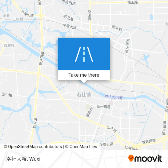 洛社大桥 map