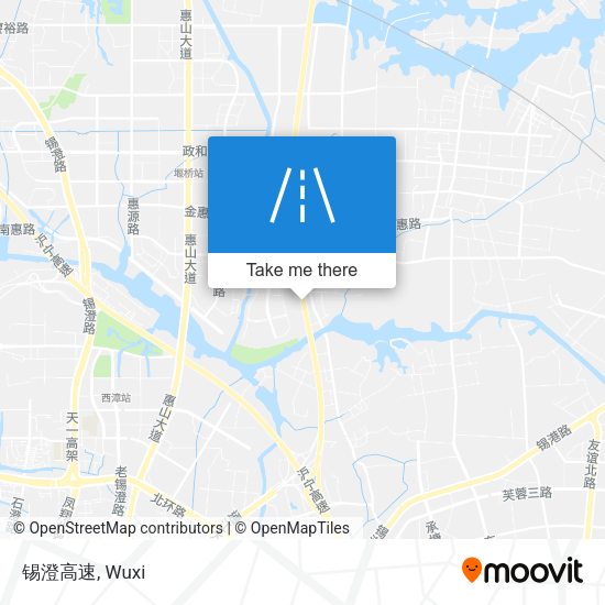 锡澄高速 map