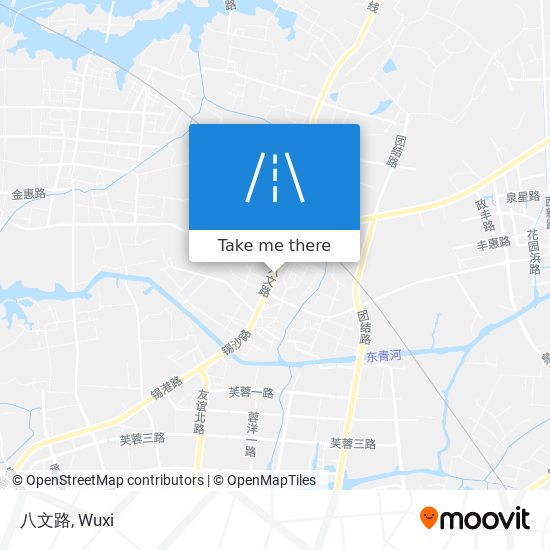 八文路 map