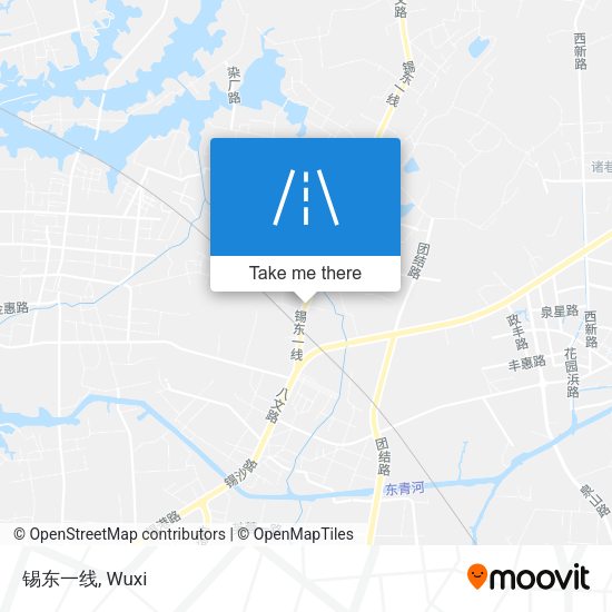 锡东一线 map