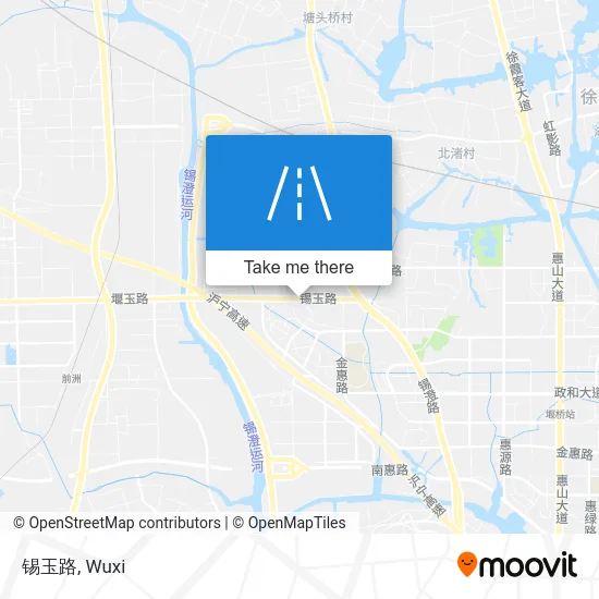 锡玉路 map