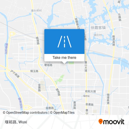 堰裕路 map