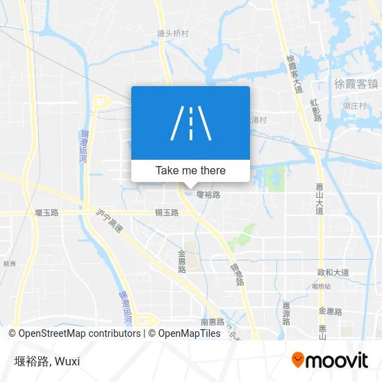 堰裕路 map
