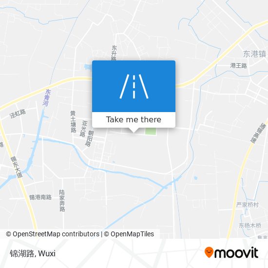 锦湖路 map