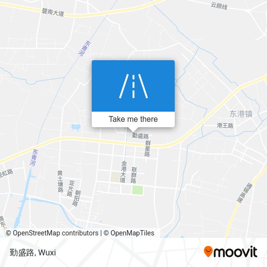 勤盛路 map