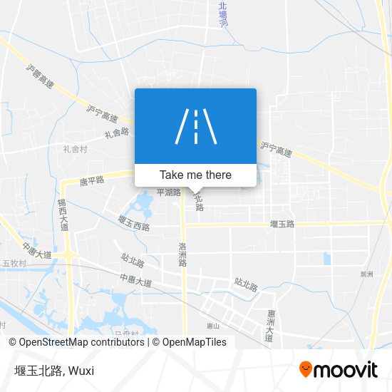 堰玉北路 map