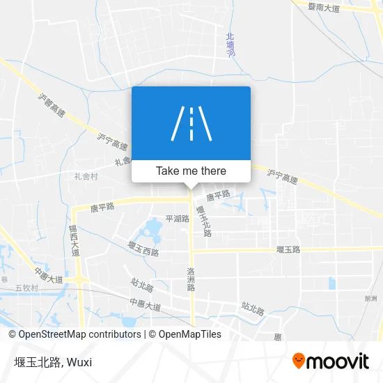 堰玉北路 map