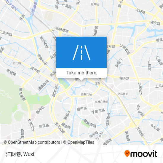 江阴巷 map