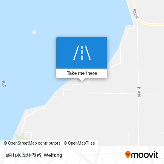 峡山水库环湖路 map