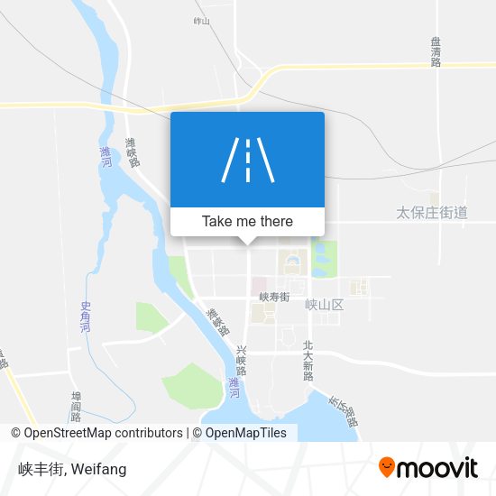 峡丰街 map