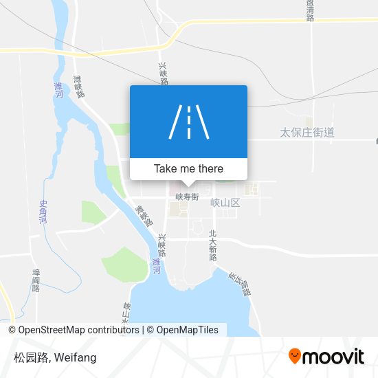 松园路 map