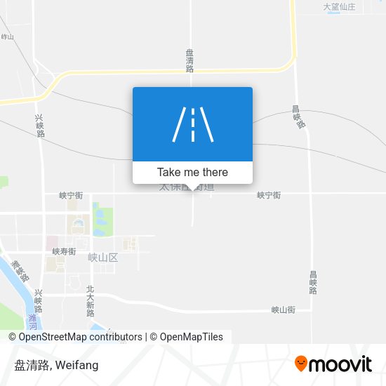 盘清路 map