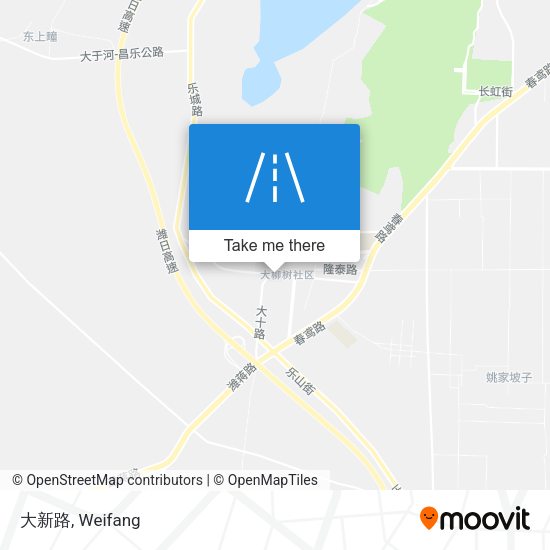 大新路 map
