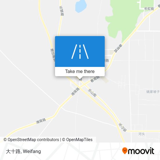 大十路 map