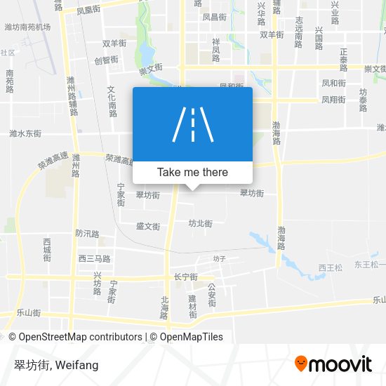 翠坊街 map