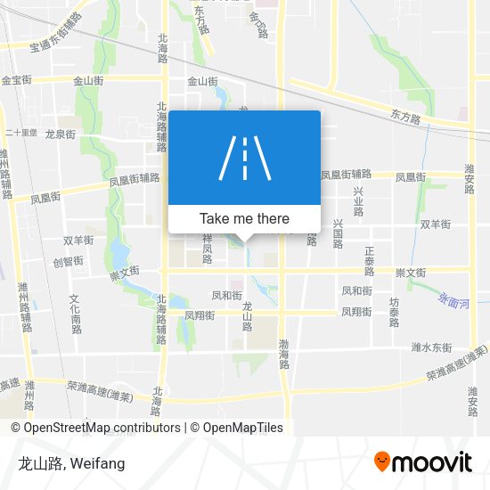 龙山路 map