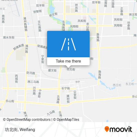 坊北街 map