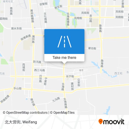 北大营街 map
