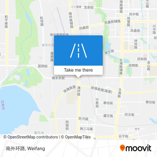 南外环路 map