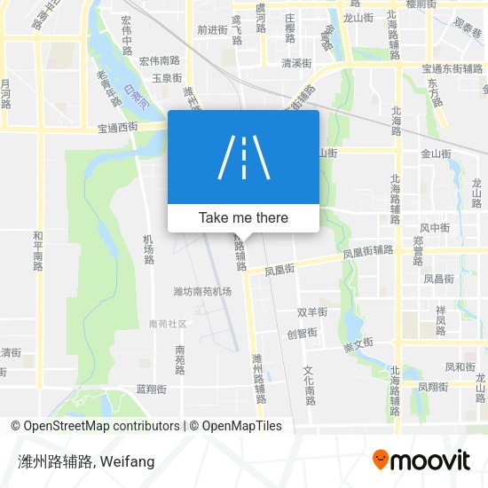 潍州路辅路 map