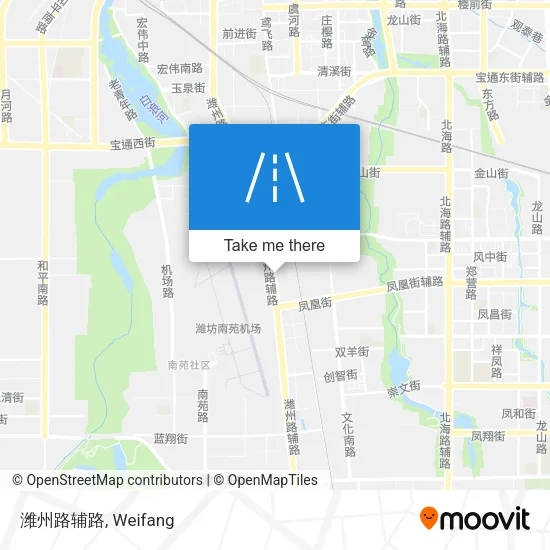 潍州路辅路 map