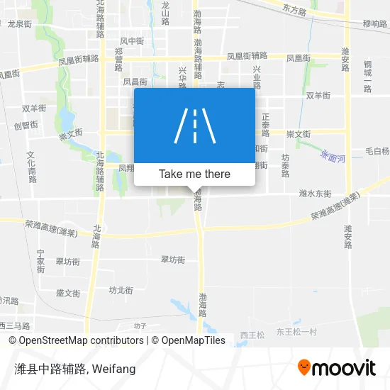 潍县中路辅路 map