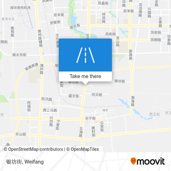 银坊街 map