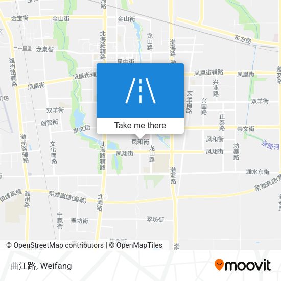 曲江路 map