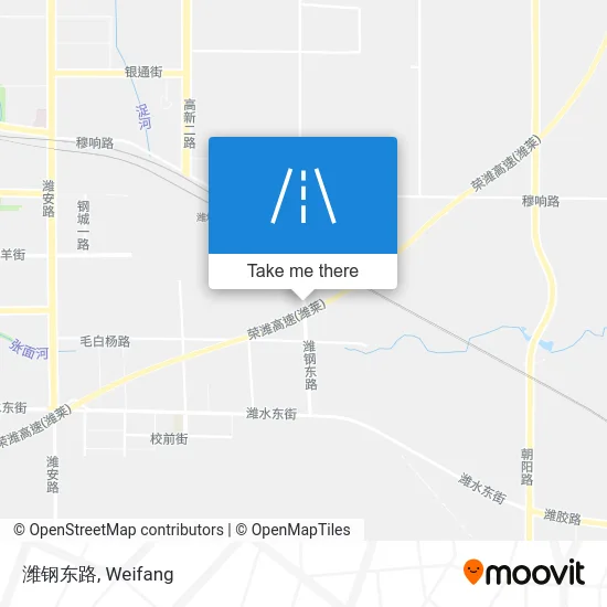 潍钢东路 map