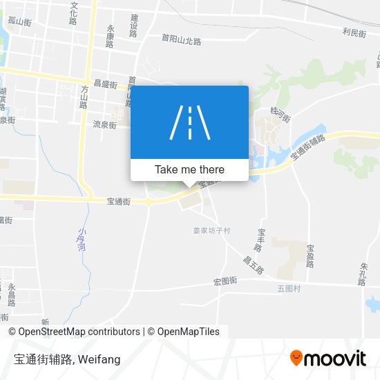 宝通街辅路 map