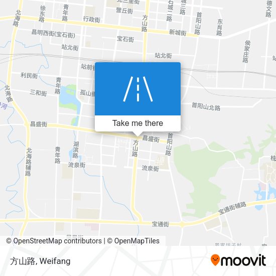 方山路 map