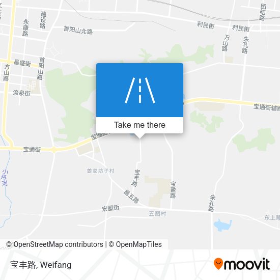 宝丰路 map
