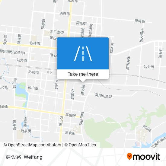建设路 map