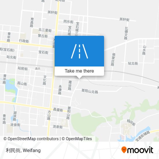 利民街 map