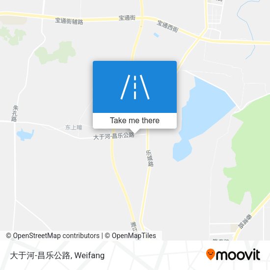 大于河-昌乐公路 map