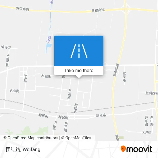 团结路 map