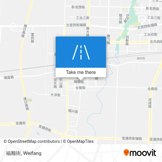 福顺街 map