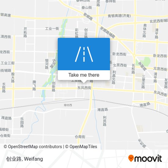 创业路 map