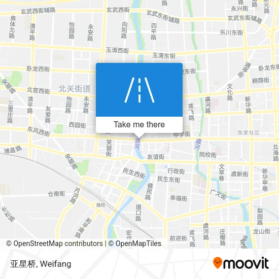 亚星桥 map
