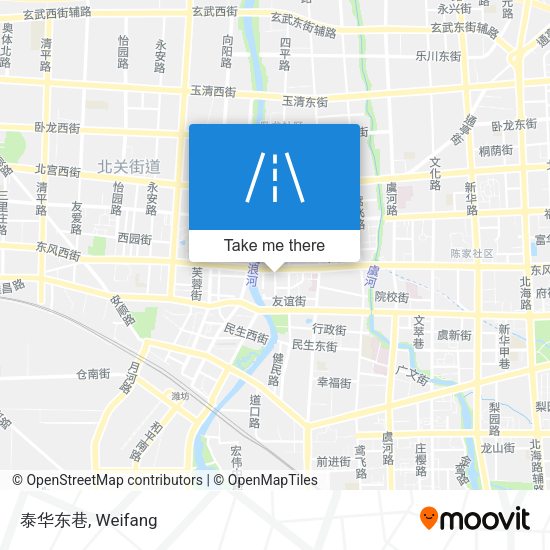 泰华东巷 map