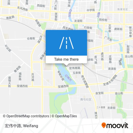 宏伟中路 map