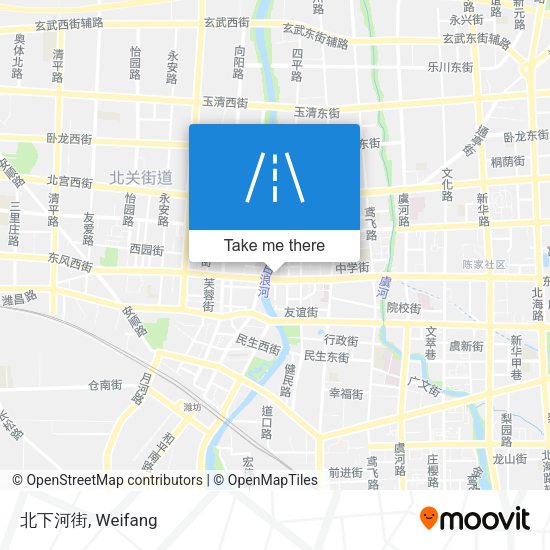 北下河街 map