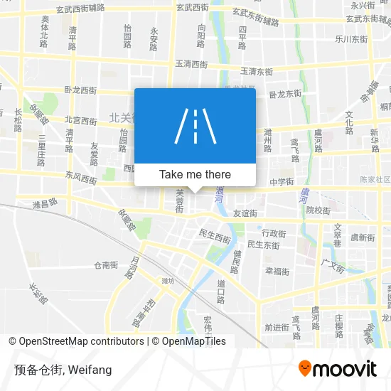 预备仓街 map