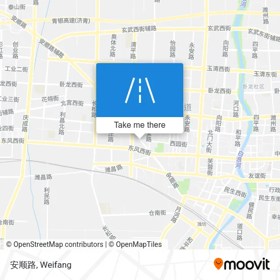 安顺路 map