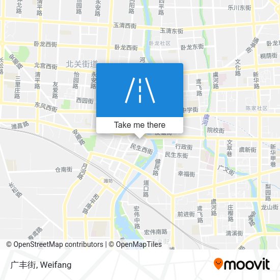 广丰街 map