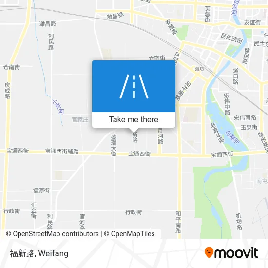 福新路 map