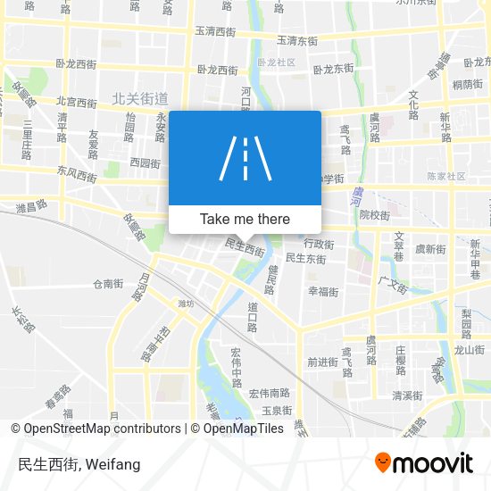 民生西街 map