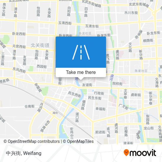 中兴街 map